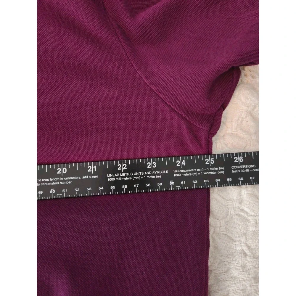 Polo Ralph Lauren Polo Shirt Mens XLT Purple Small Pony Preppy